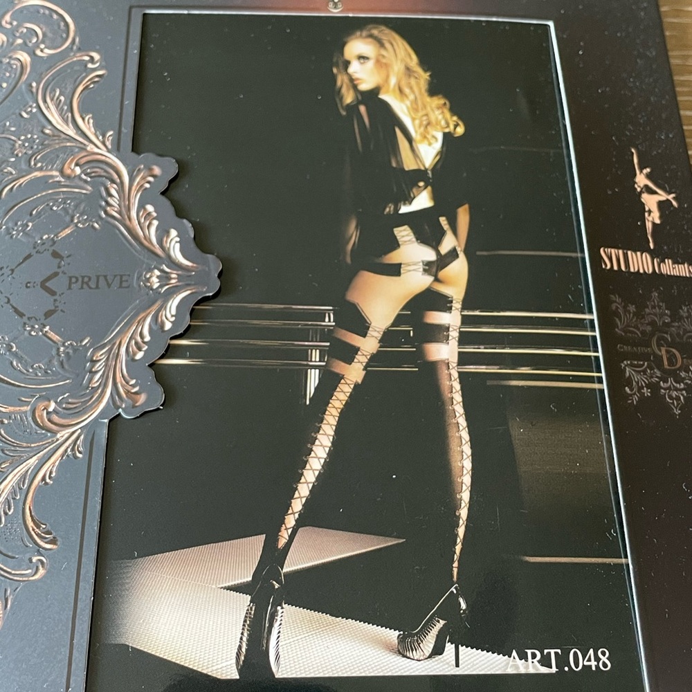 Prive Fashion Tights lace up pattern size L/XL New
